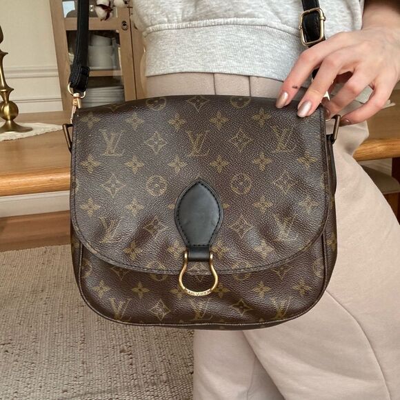 ✅AUTHENTIC✅LOUIS VUITTON SAINT CLOUD MM - Picture 14 of 16